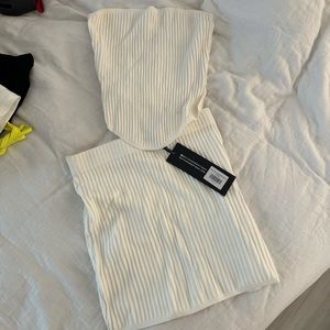 NWT White Fox knit skirt set